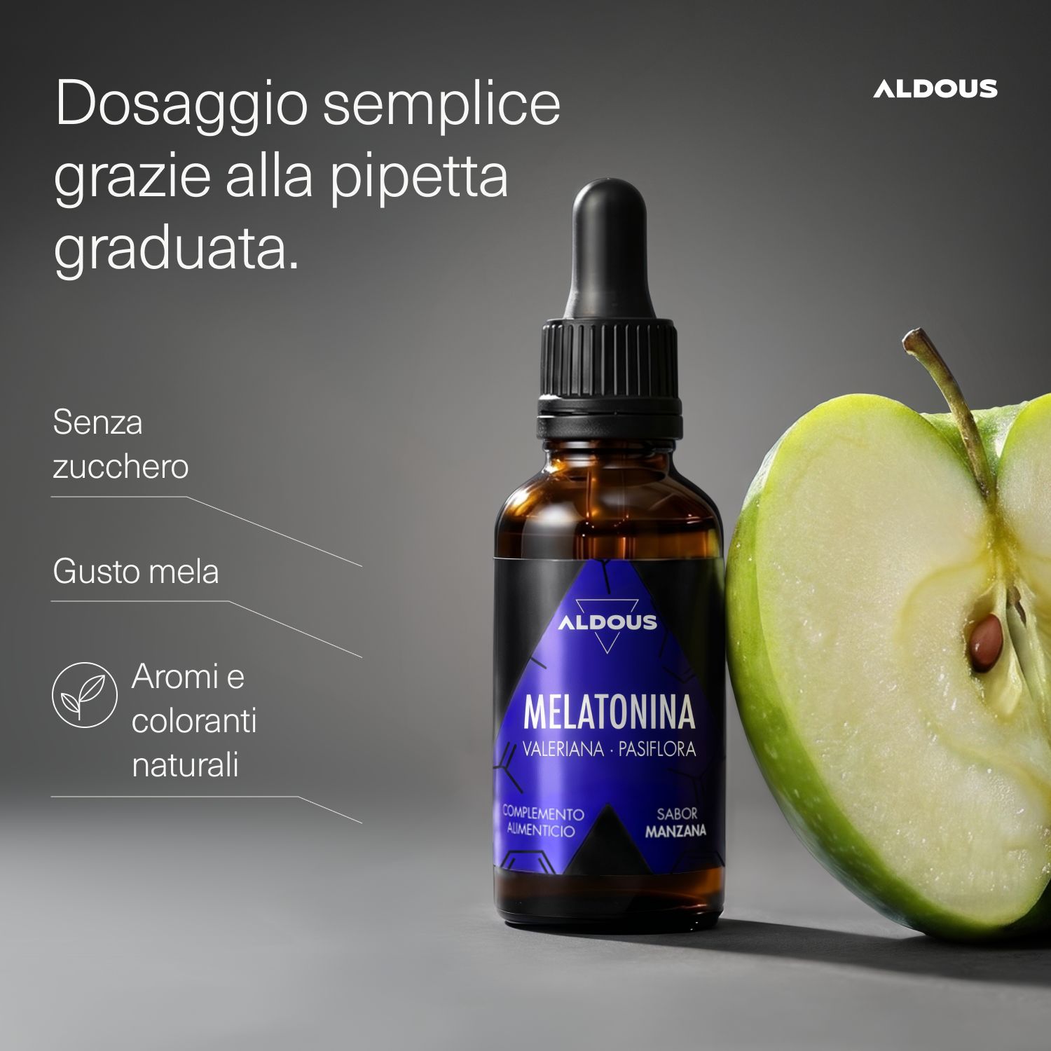 Aldous - Melatonina Gocce Pura