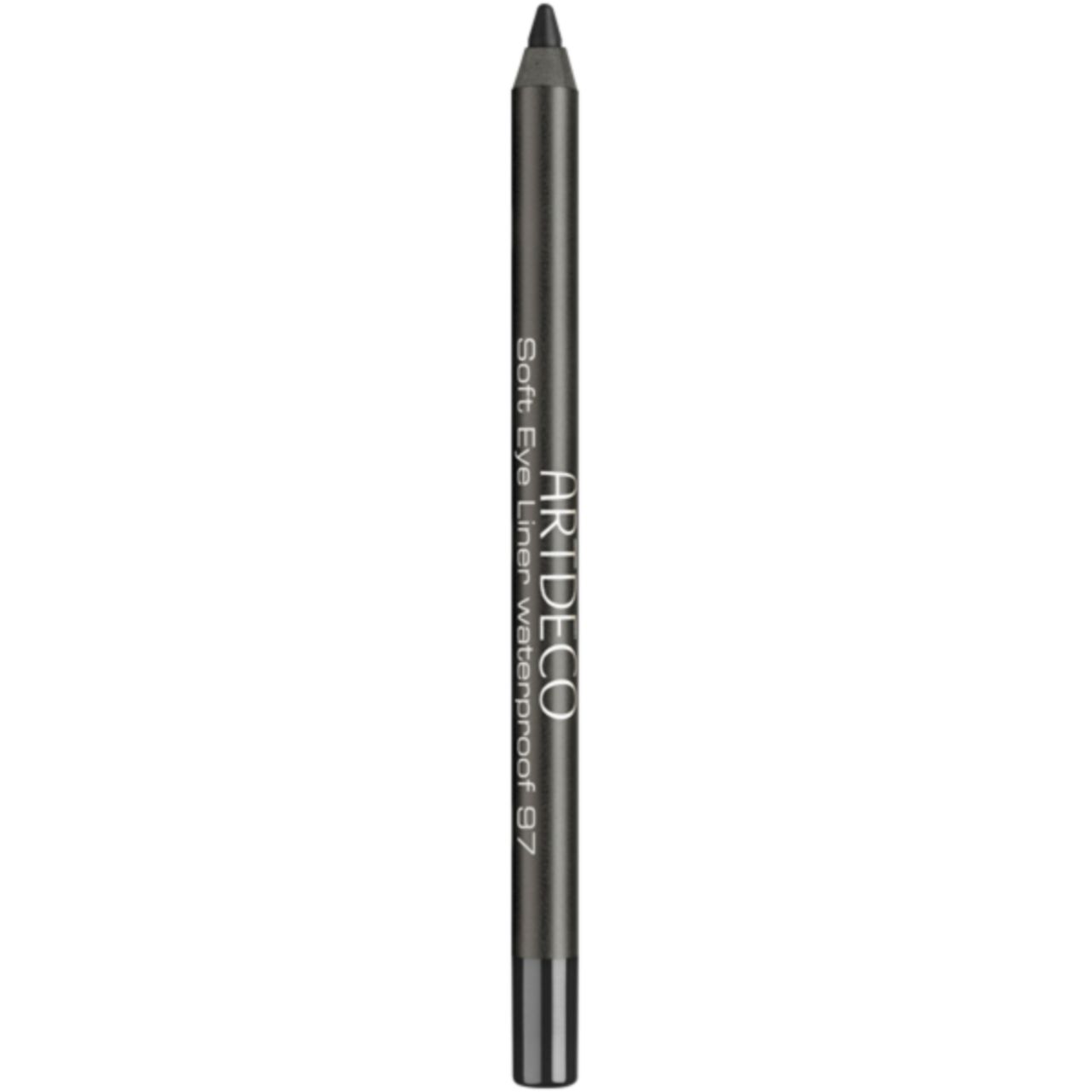 Matita grigio scuro. Scritta: ARTDECO, Soft Eye Liner waterproof 97.