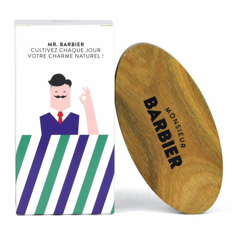 Monsieur BARBIER - Spazzola per barba e capelli al sandalo