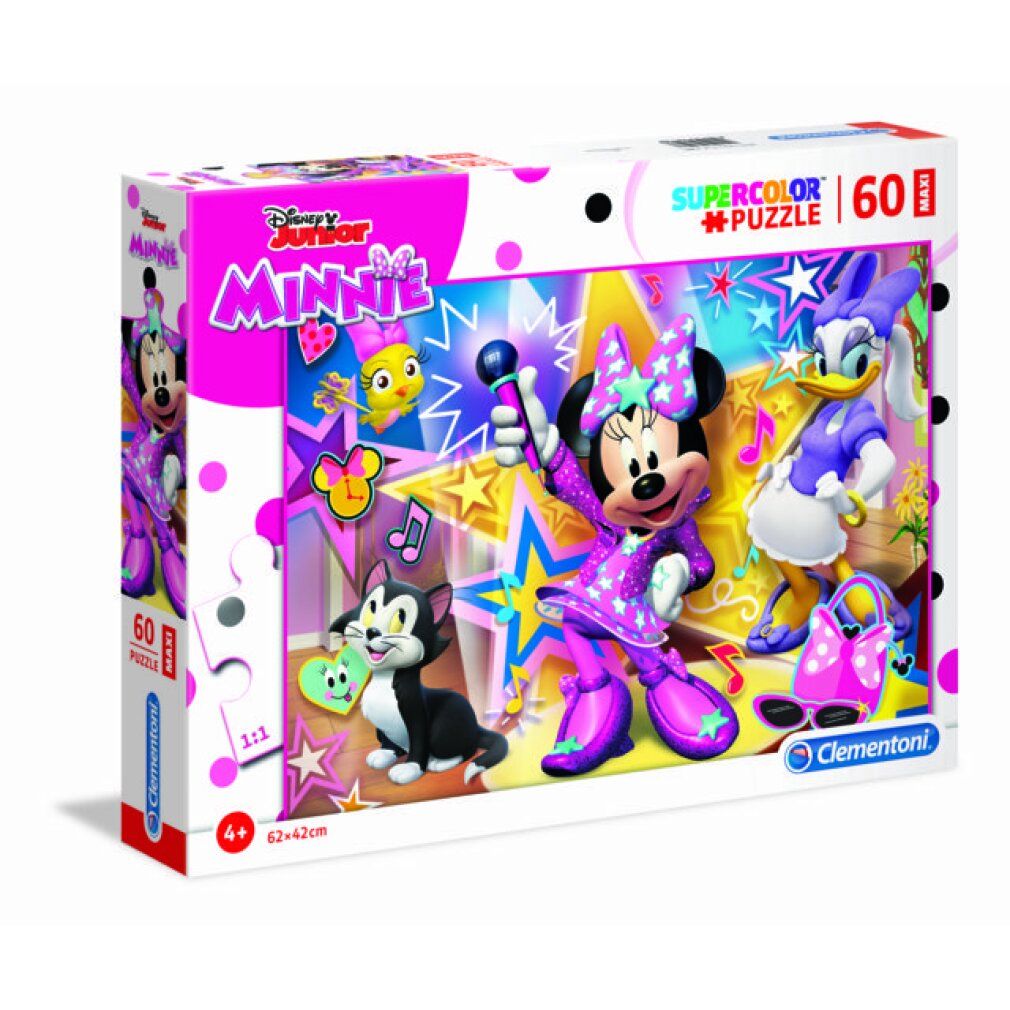 clementoni Puzzle Minnie Mouse maxi 60 pezzi