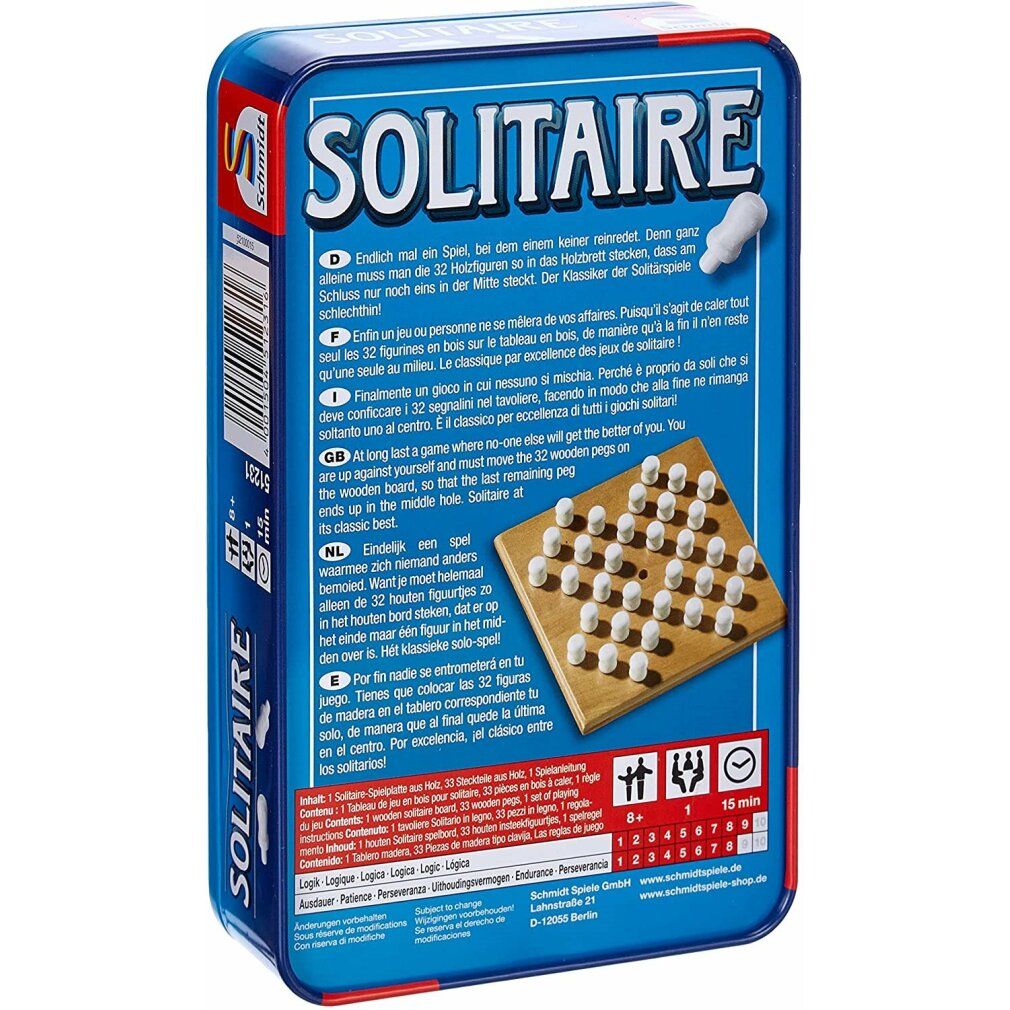 Solitario bmm in metallo
