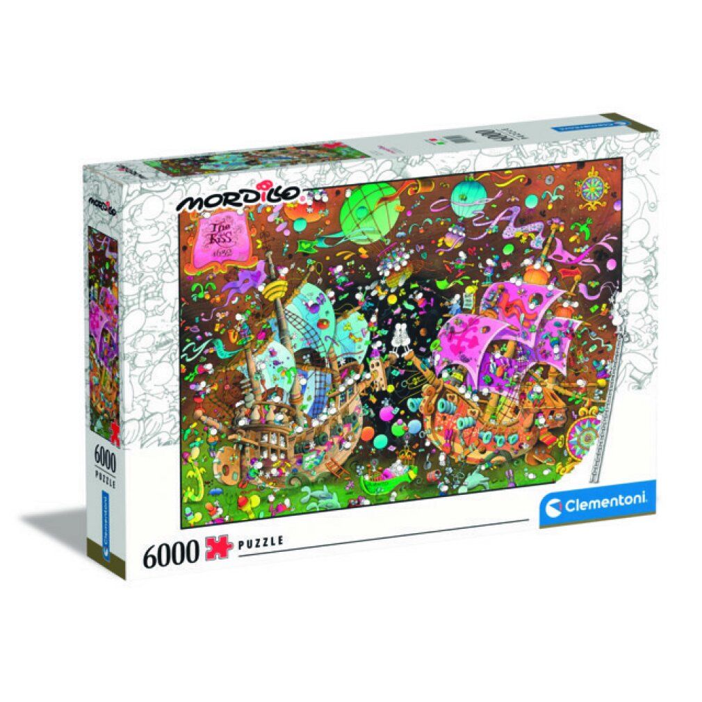 clementoni Puzzle Mordillo: Bacio 6000 pezzi