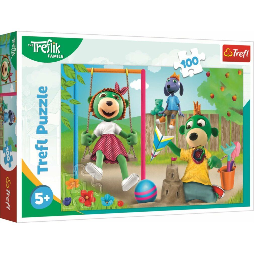 Puzzle Treflings: divertimentoß in giardino 100 pezzi