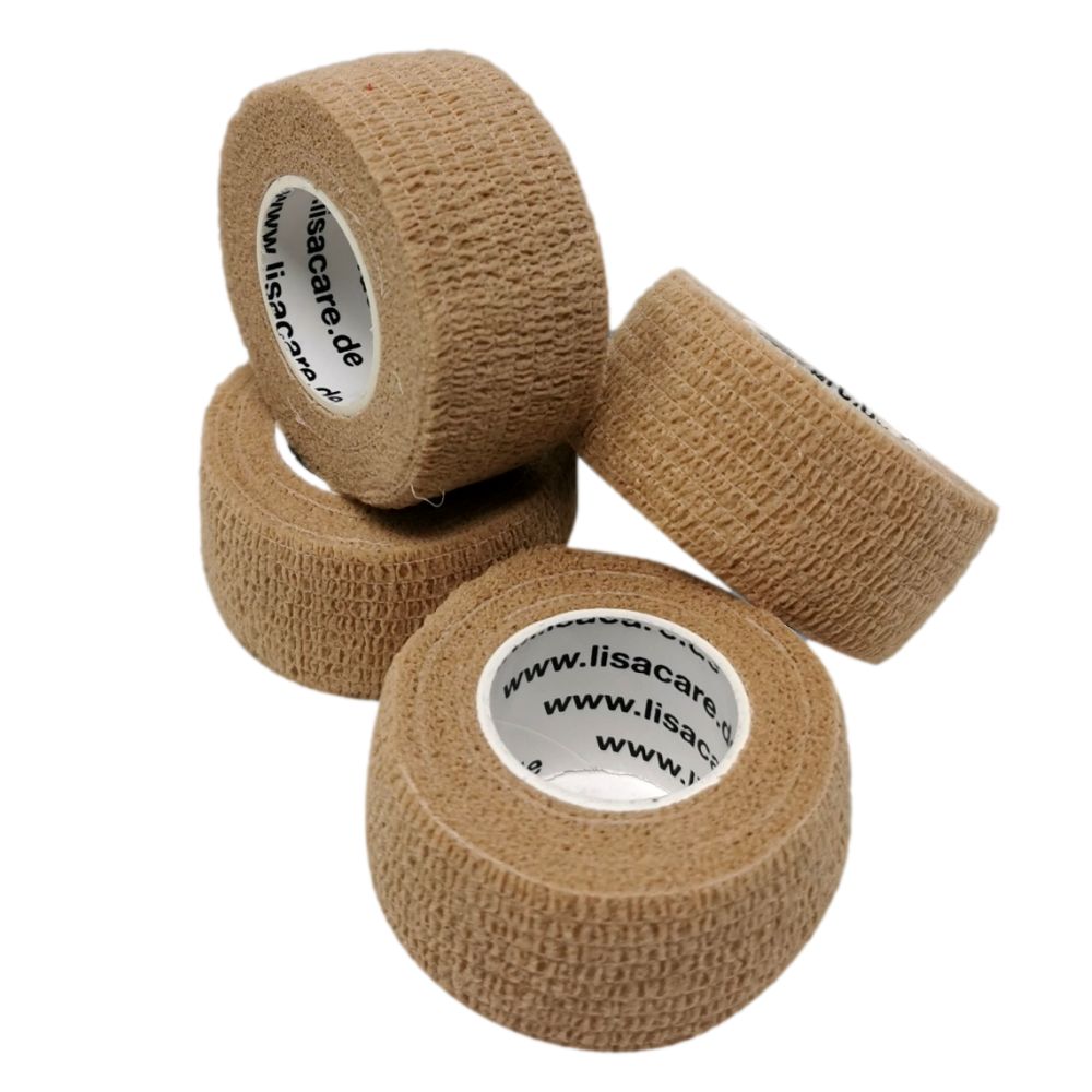 LisaCare cerotti per dita 2,5cmx4,5m - Beige