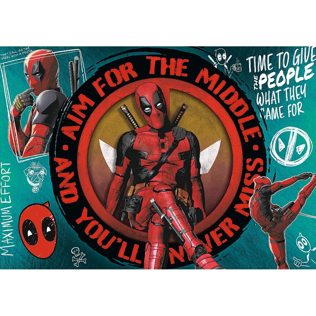 trefl Puzzle Premium Plus: Deadpool 1000 pezzi
