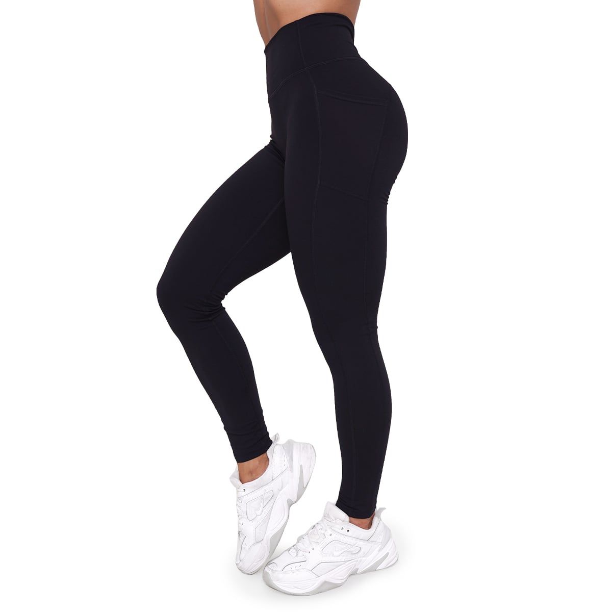 GymBeam Leggings donna Ignite a vita alta nero