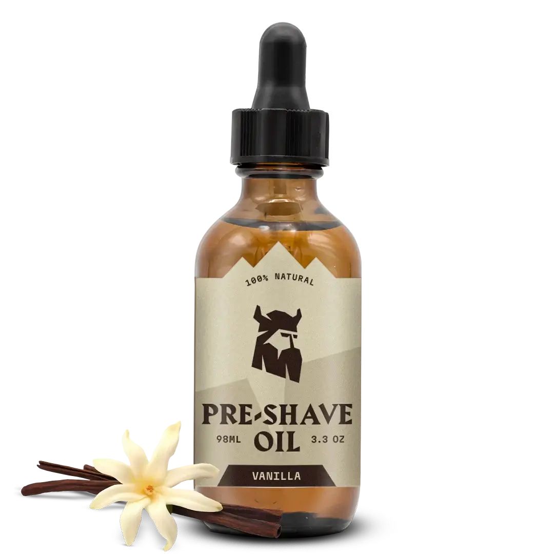 Striking Viking Olio Pre-Barba per Uomo - Vaniglia