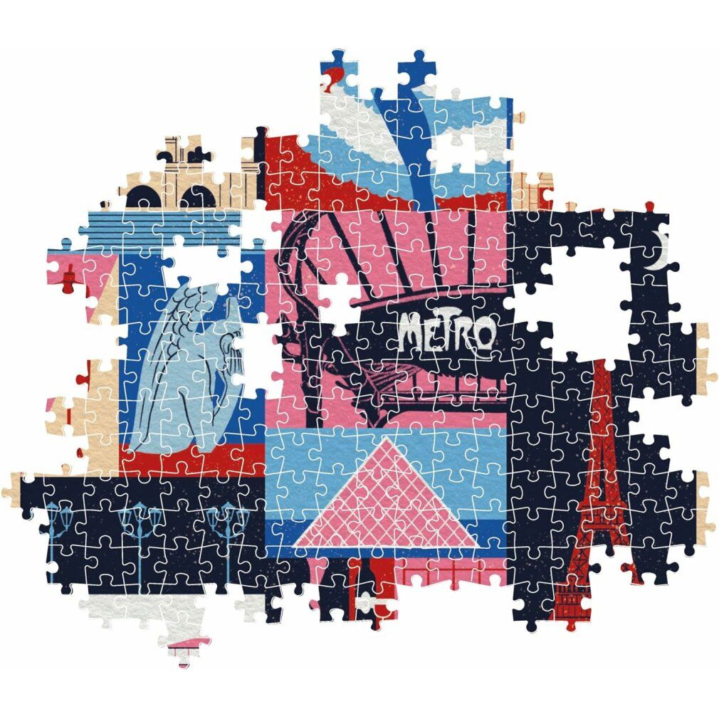 Puzzle da 1000 Pezzi - Style in the City: Paris