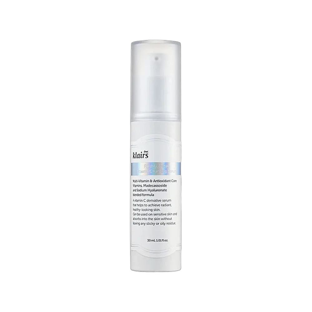 Dear Klairs Freshly Juiced Vitamin Charging Serum – Siero viso schiarente e antiossidante