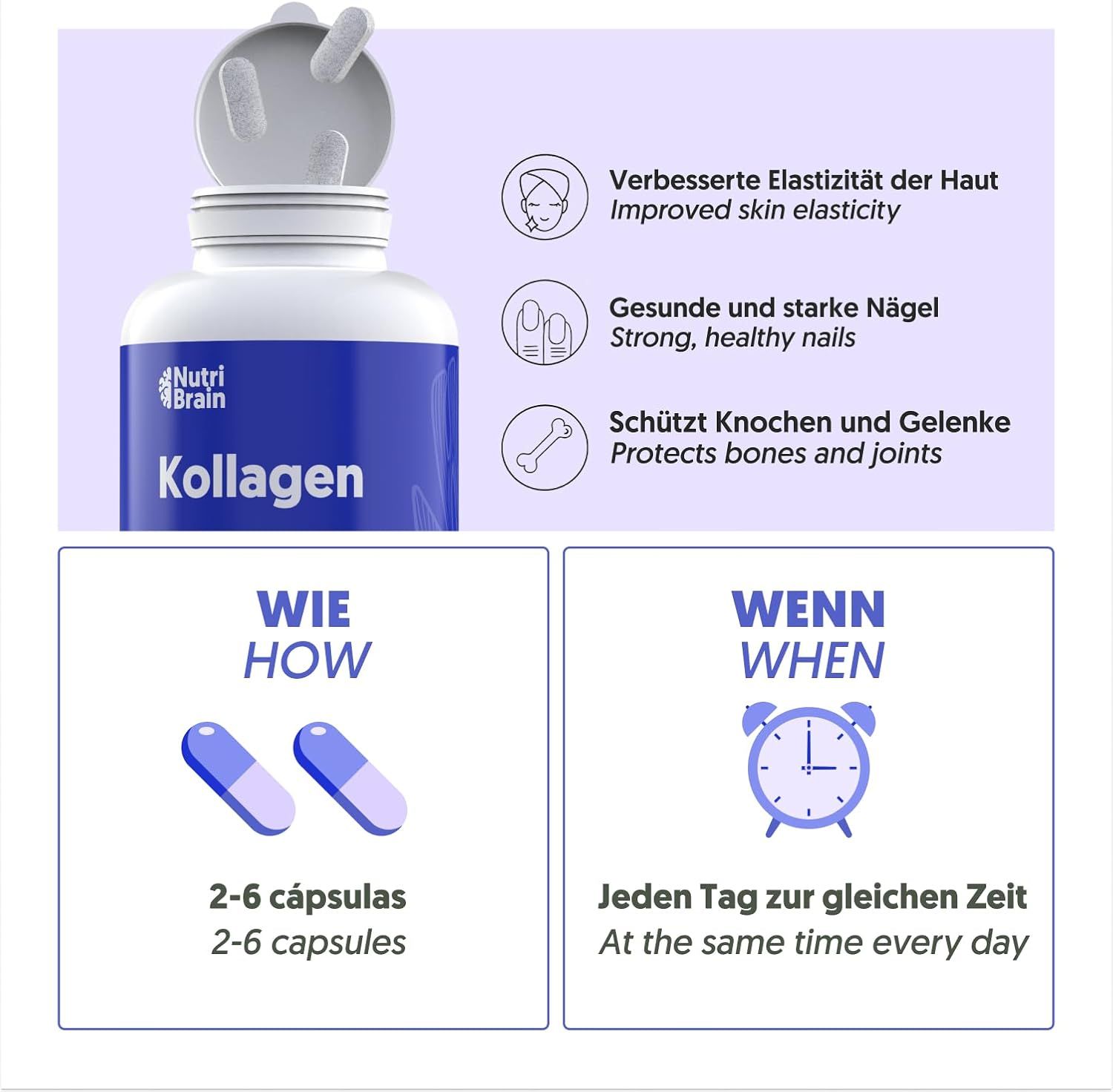 NUTRIBRAIN Capsule di Collagene