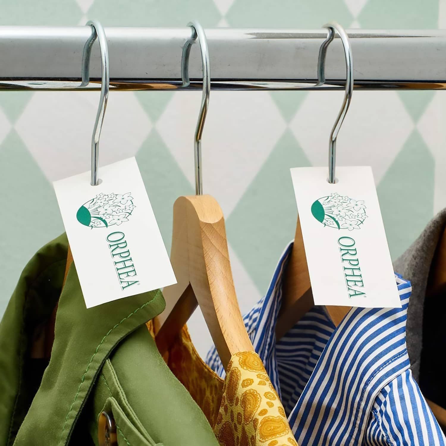 Orphea Salvalana, Foglietti per Cassetti e Armadi, per Lana e Vestiti, Profumo di Fiori, 6 Pezzi