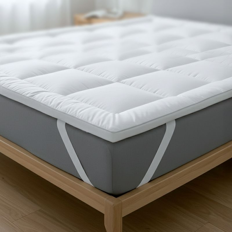 The White Stone Topper 80x190 cm in Ovatta da 800 gr