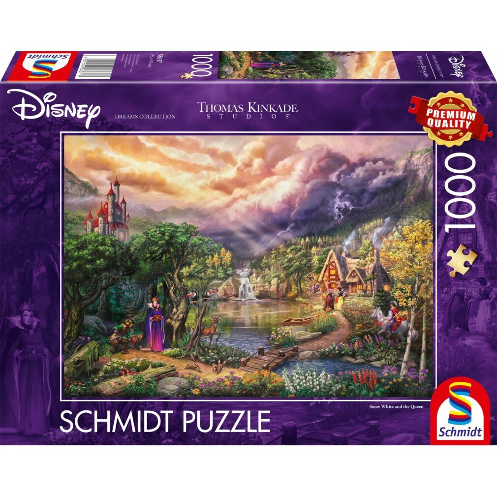 Schmidt - Thomas Kinkade: Disney Biancaneve e la Regina (1000 pezzi) (SCH8037