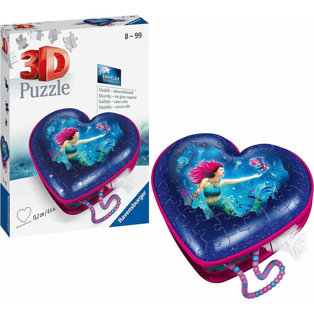 ravensburger Cuore di sirena 3D Puzzle 54 pezzi