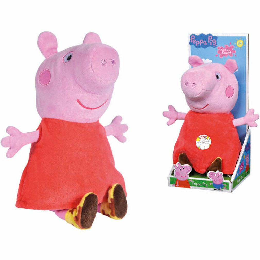Simba 109261009 - Peppa Pig: Peluche Peppa con suono