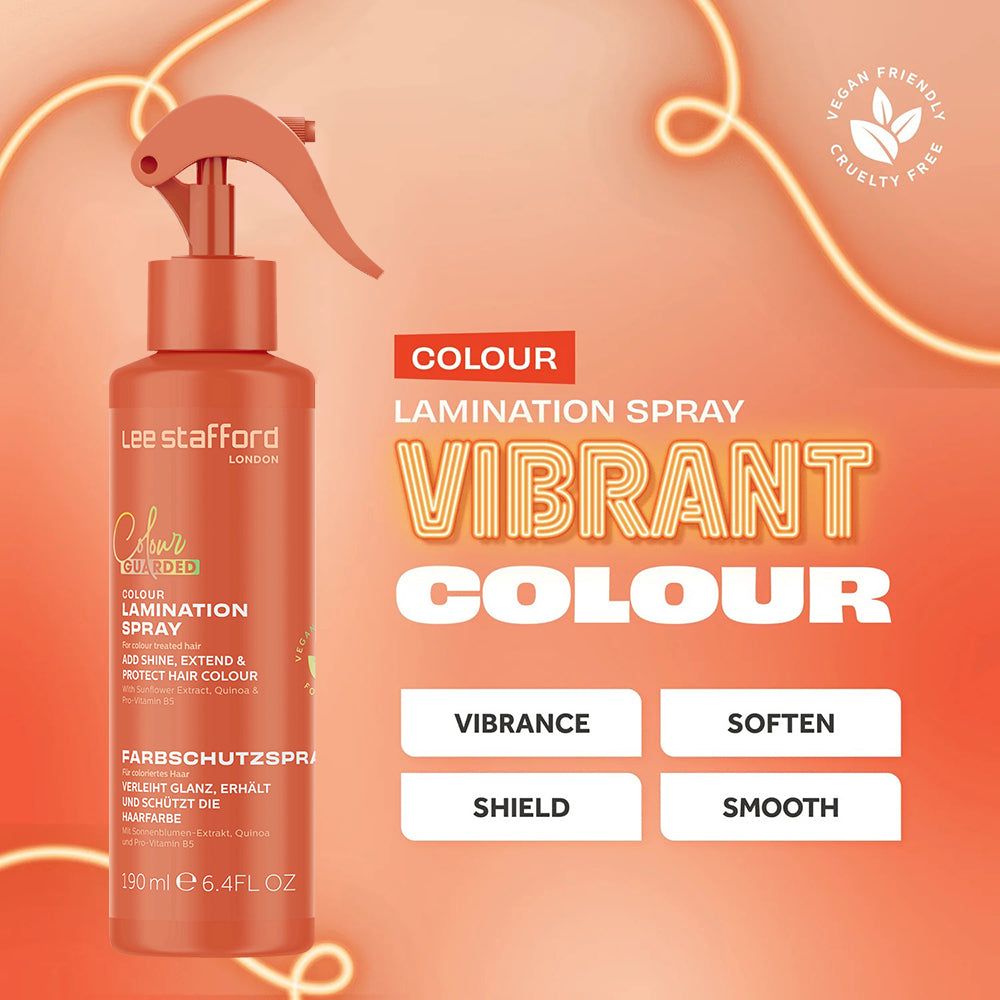 LEE STAFFORD Colour Guarded spray per laminazione colorata