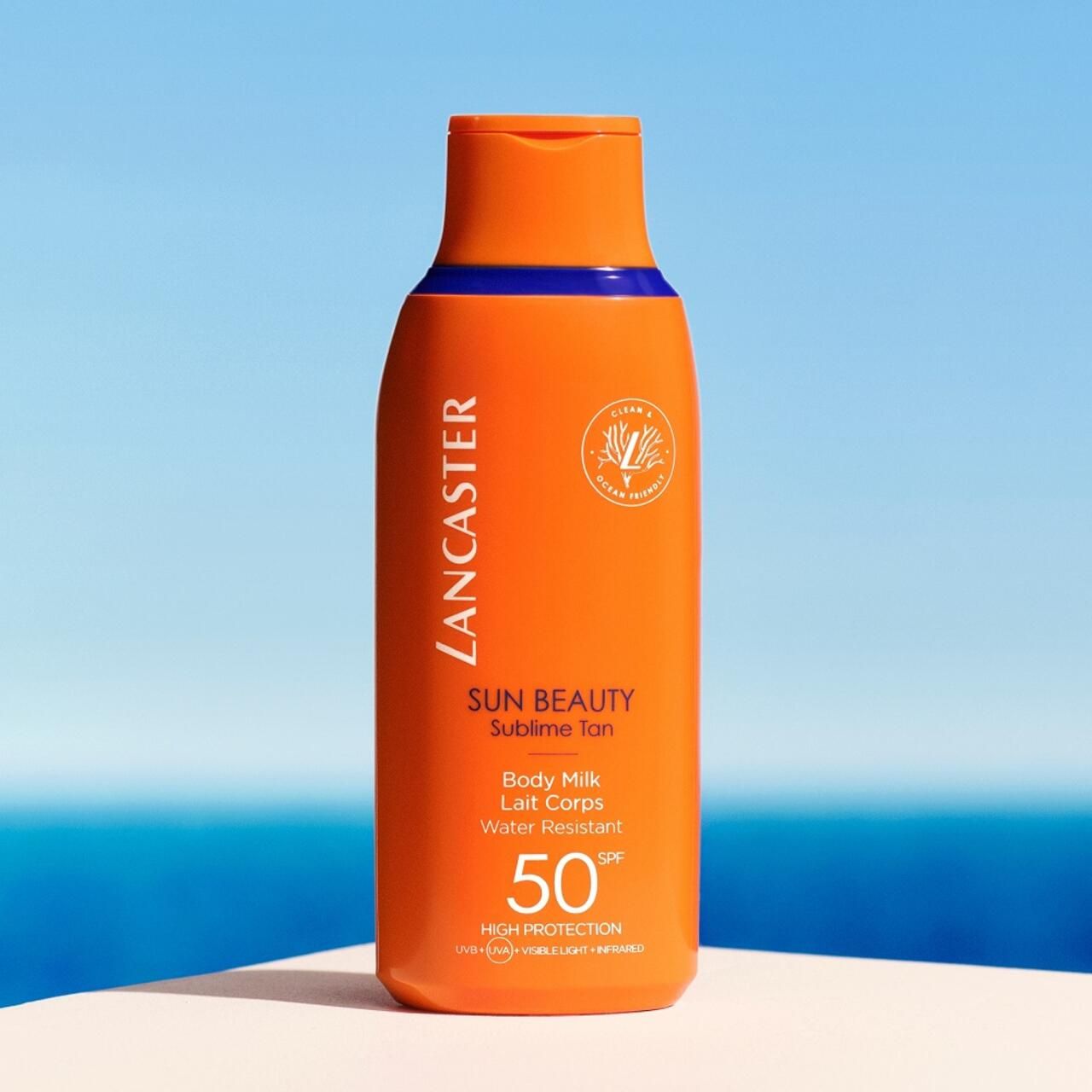 Latte Solare Corpo Lancaster SPF50 - Protezione Ultra Leggera e Resistente all'Acqua