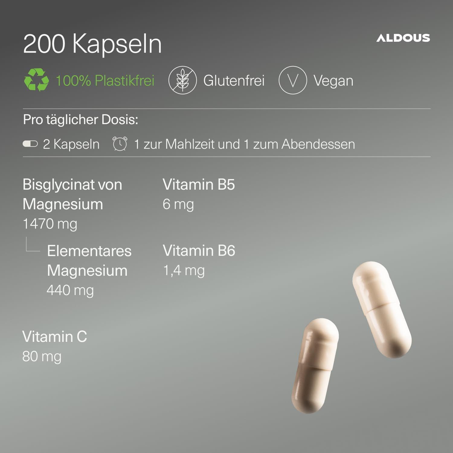 Aldous Capsule di Magnesio Bisglicinato
