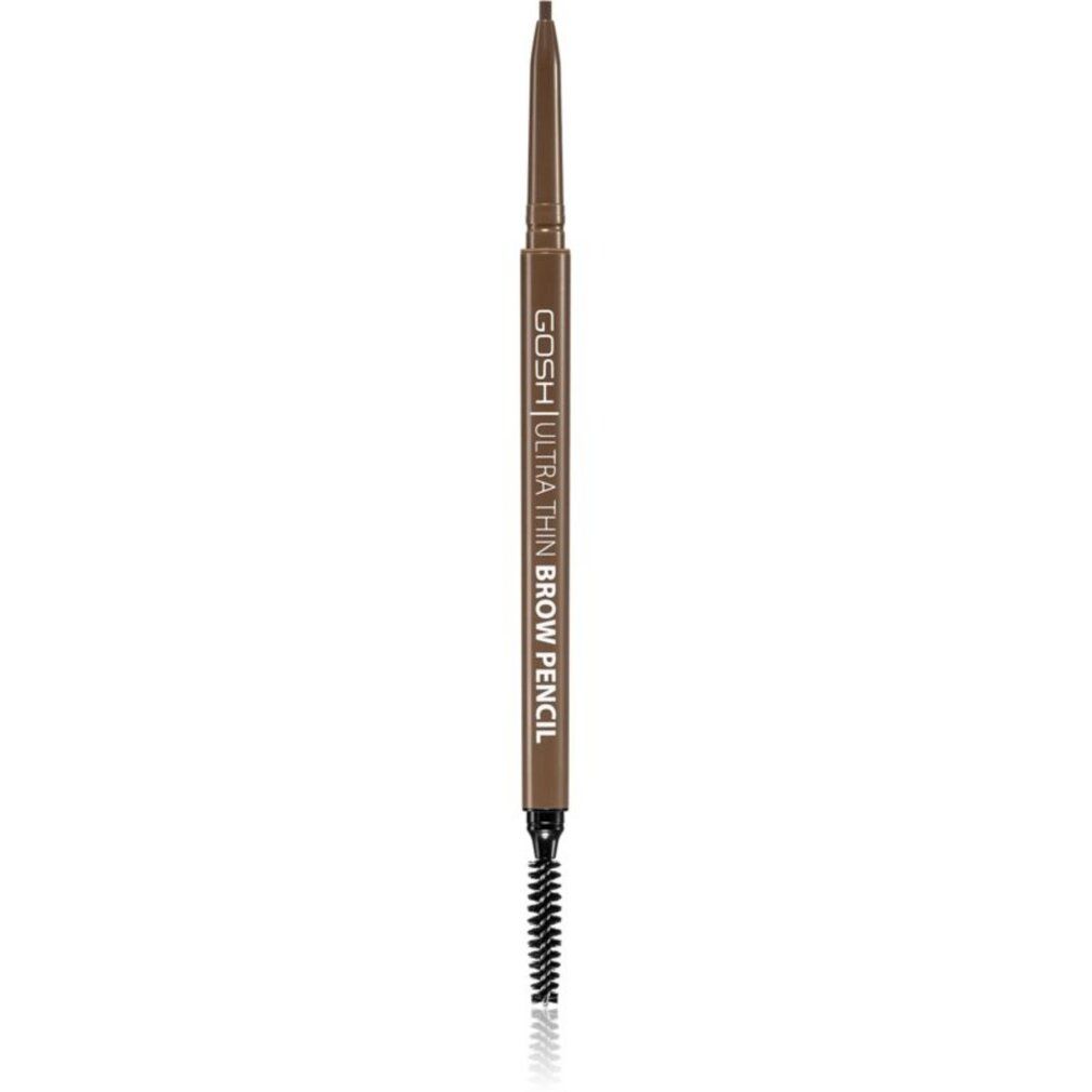 Matita per sopracciglia con spazzola. Scritta: GOSH ULTRA THIN BROW PEN.