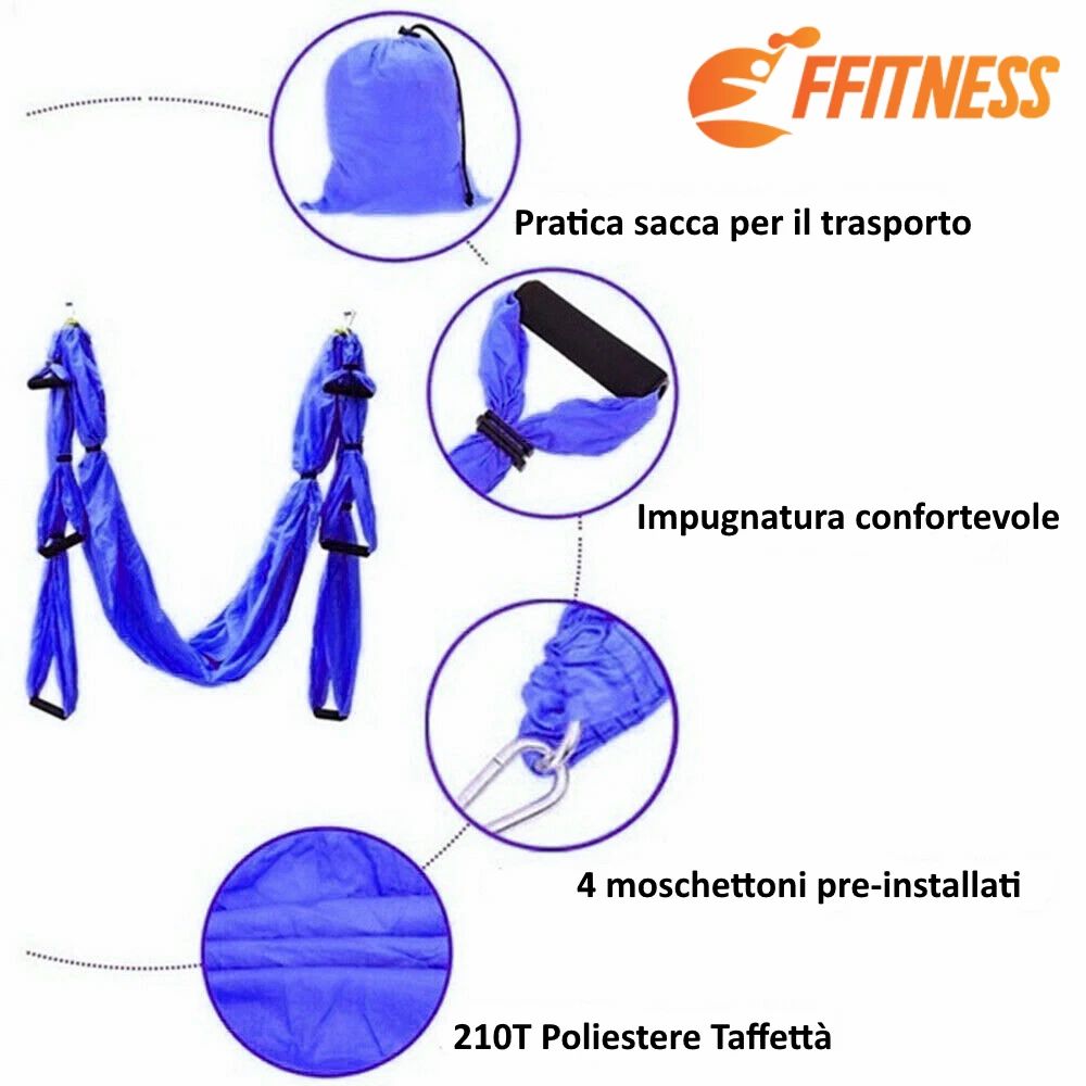 Altalena yoga | Yoga swing antigravità | Amaca aerea per Asana
