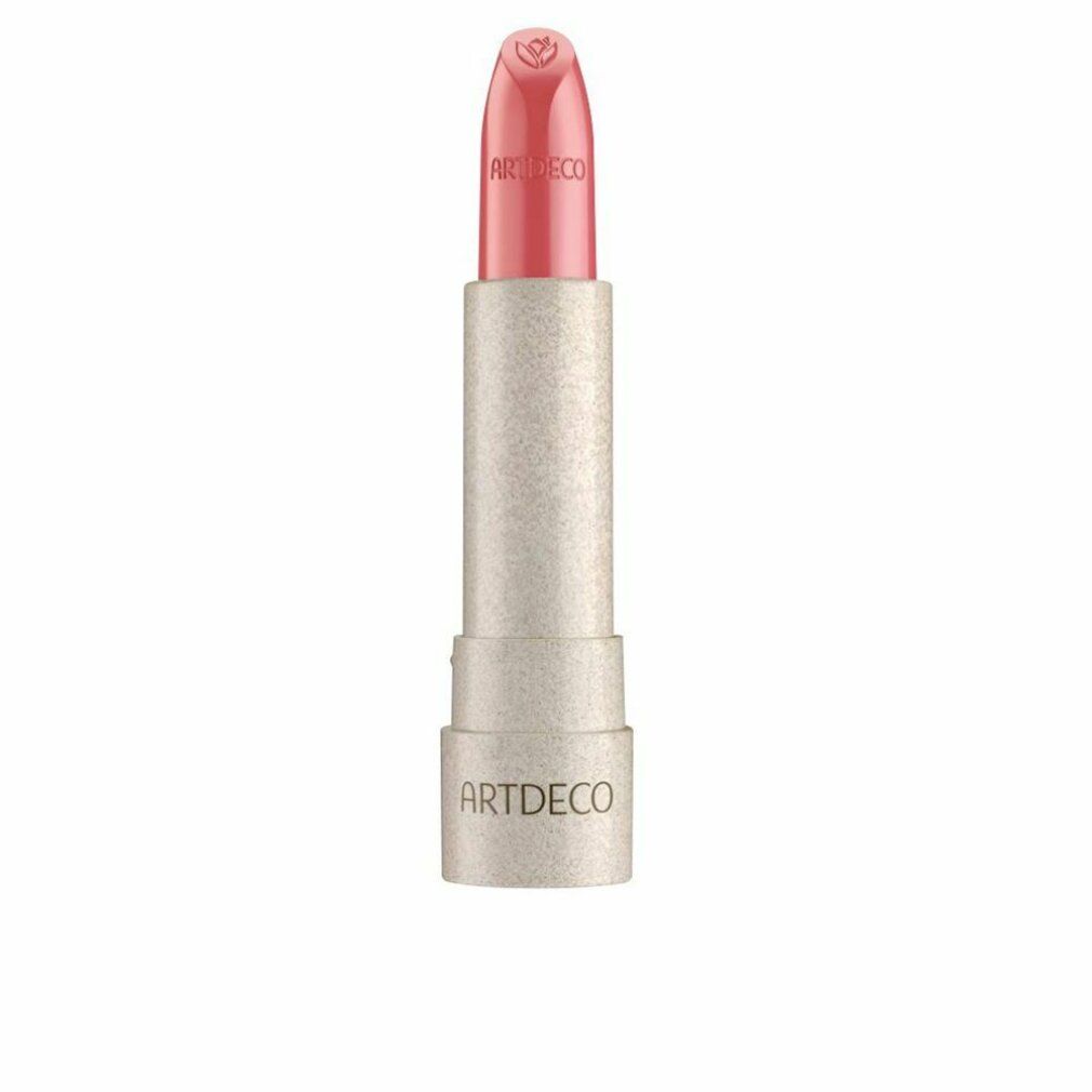 Rossetto rosa con astuccio beige. Sul contenitore è scritto ARTDECO.
