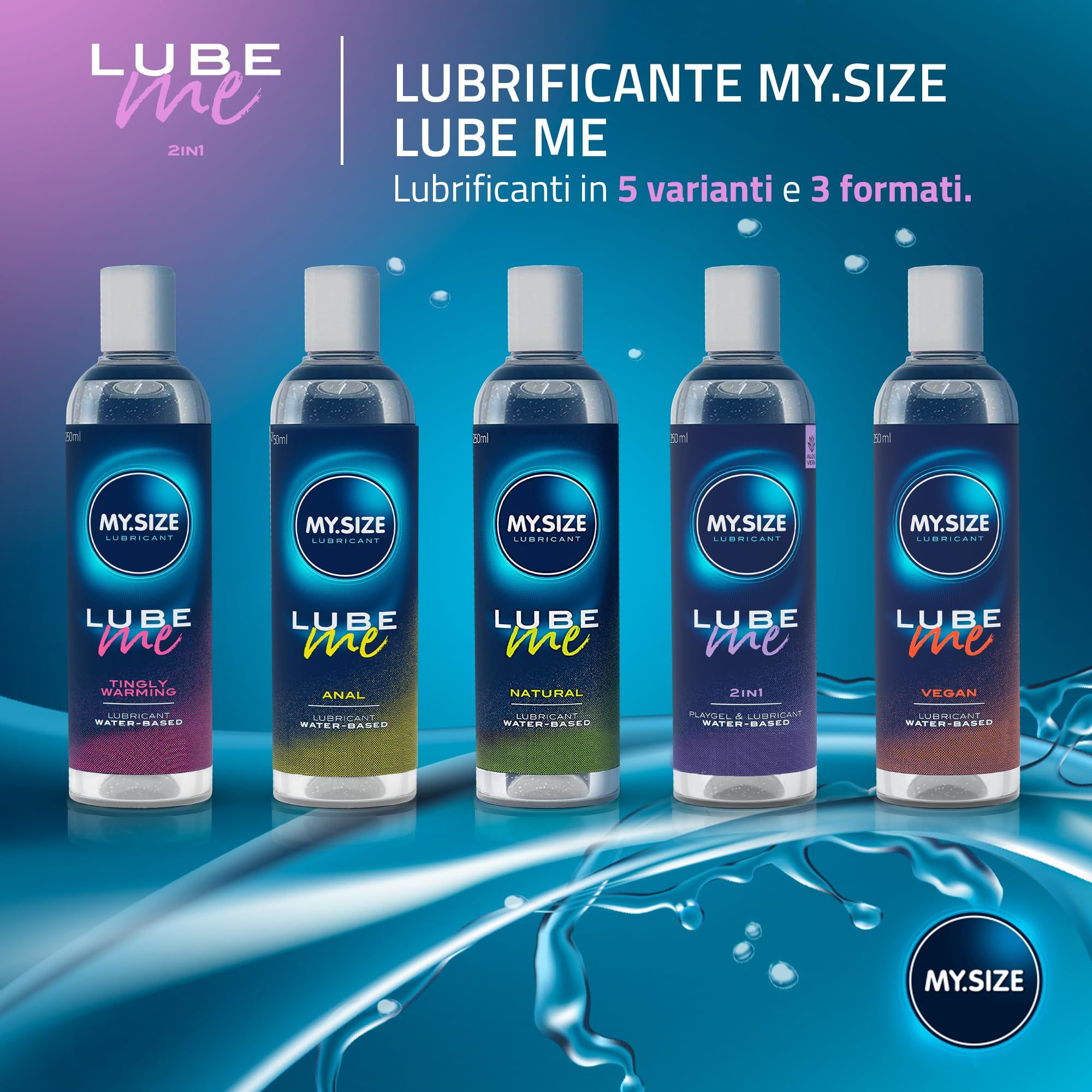 MY.SIZE Lube Me 2in1 Gel Lubrificante