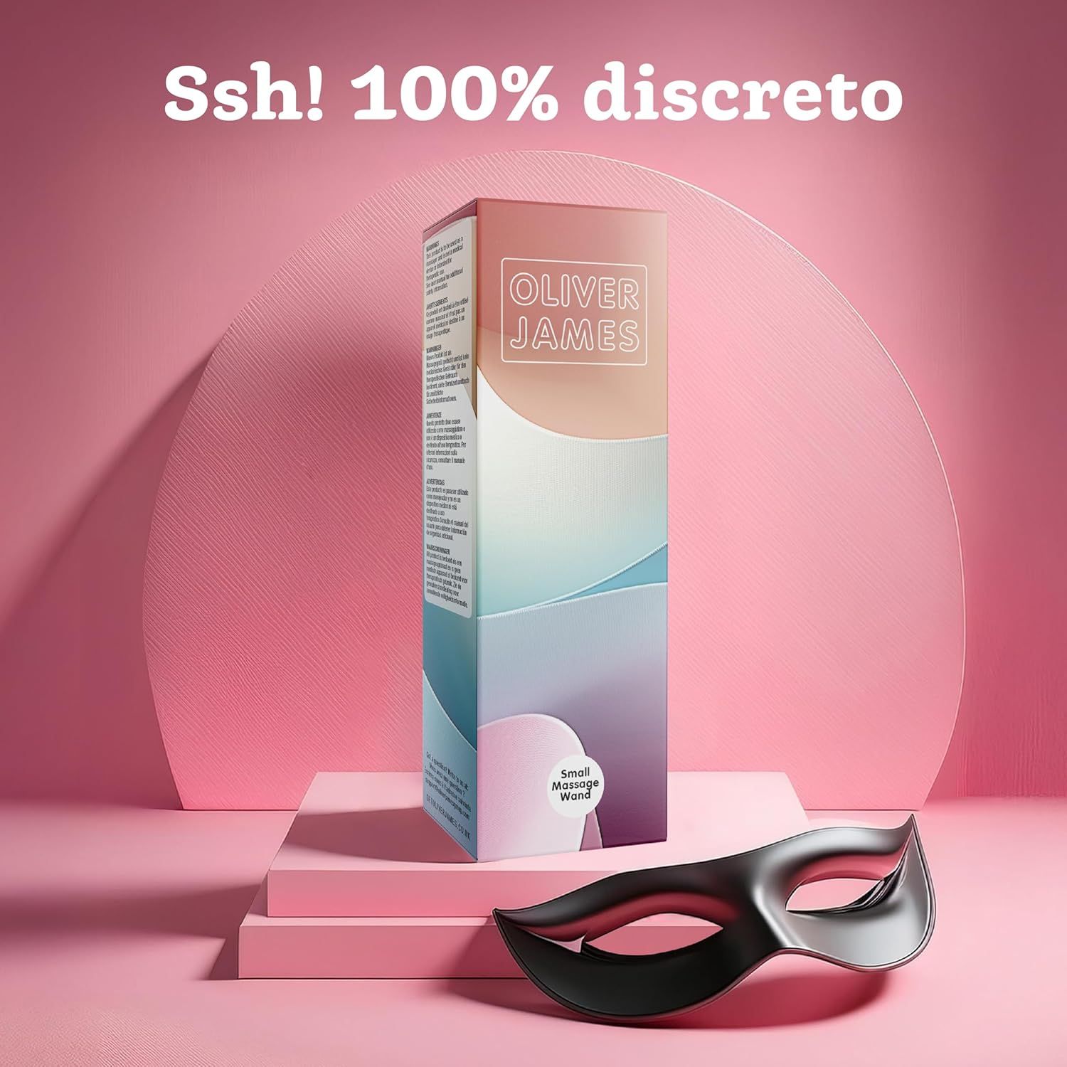 Oliver James Vibratore per donne – Silenzioso e potente, colore rosa pastello