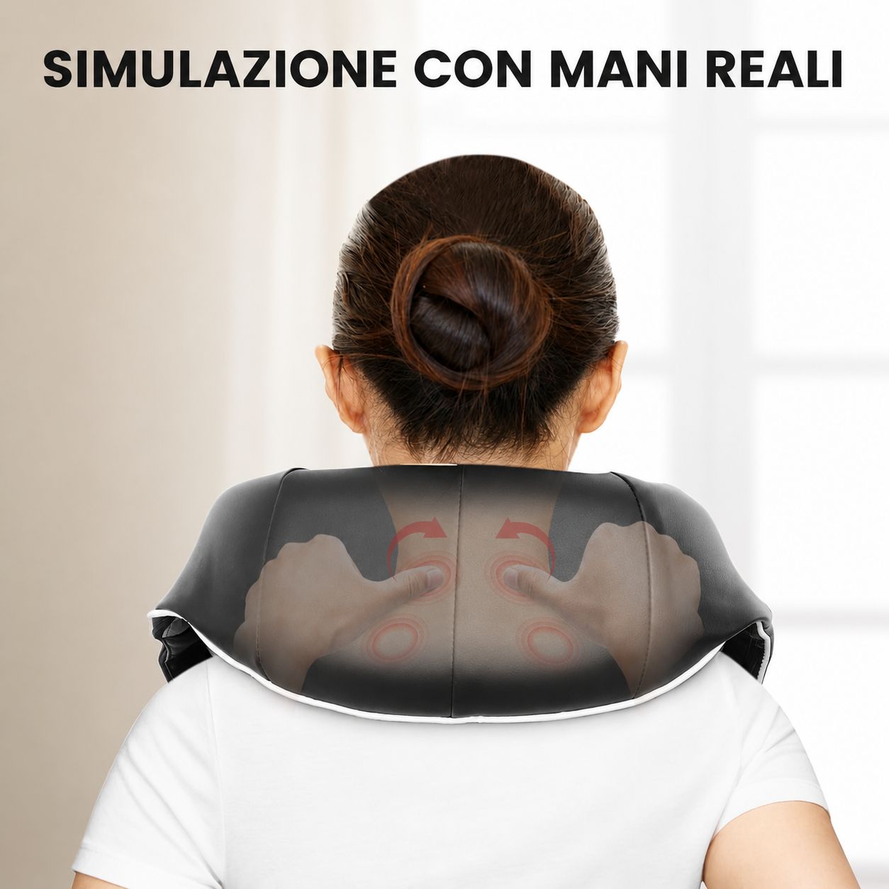 RENPHO Massaggiatore per il collo con funzione calore