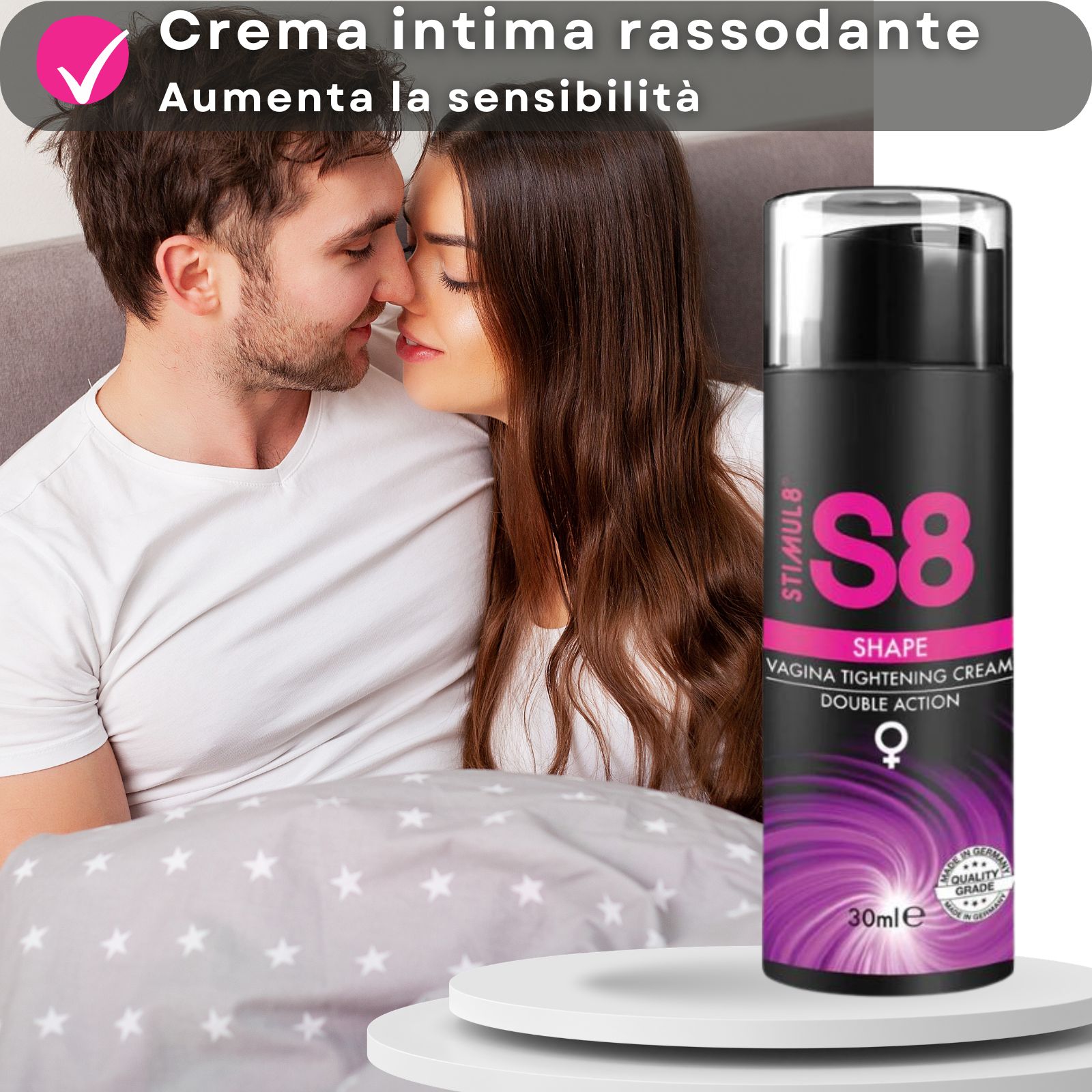 Crema intima restringente per la vagina - S8
