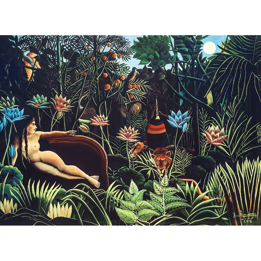 Puzzle in legno trefl Art: Henri Rousseau - Il sogno 200 pezzi