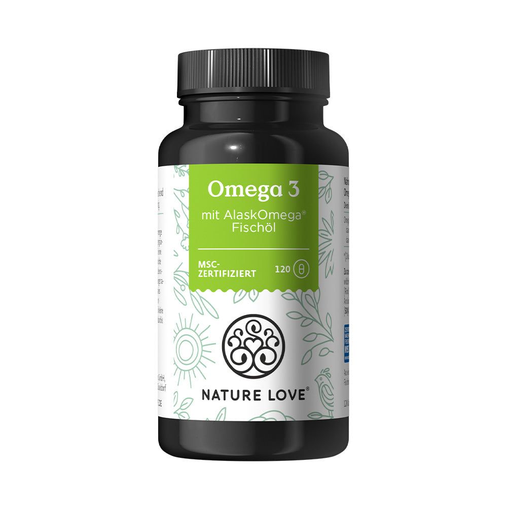 NATURE LOVE® Omega 3 AlaskOmega® 365 365 pz - Redcare