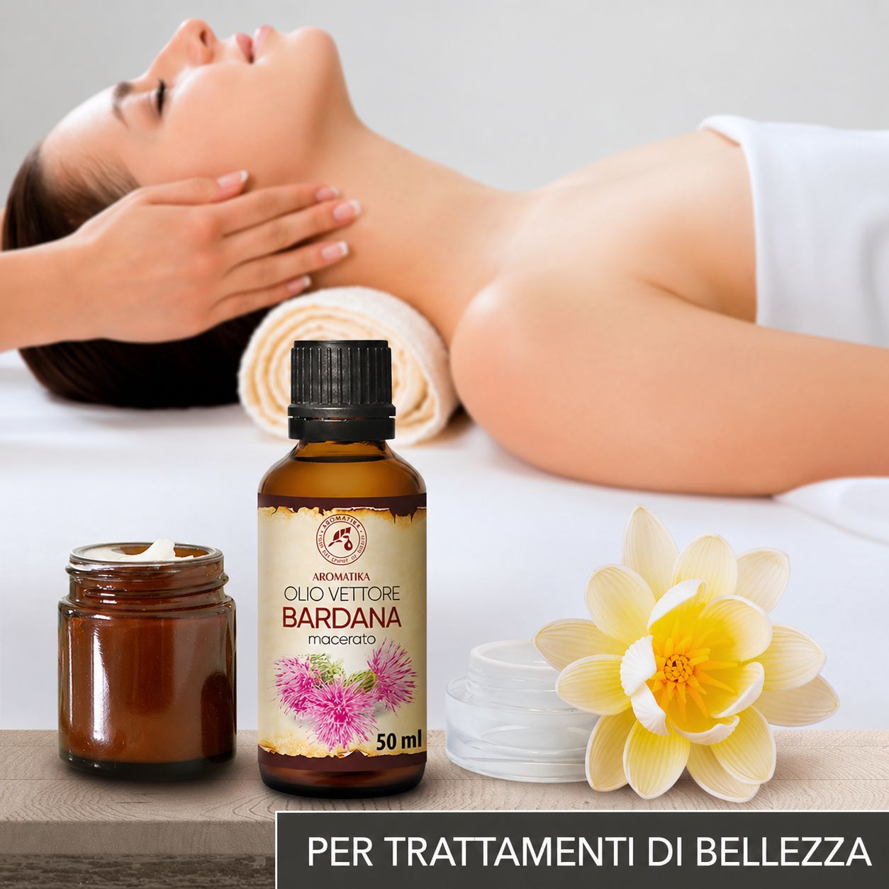 Olio di radice di bardana AROMATIKA