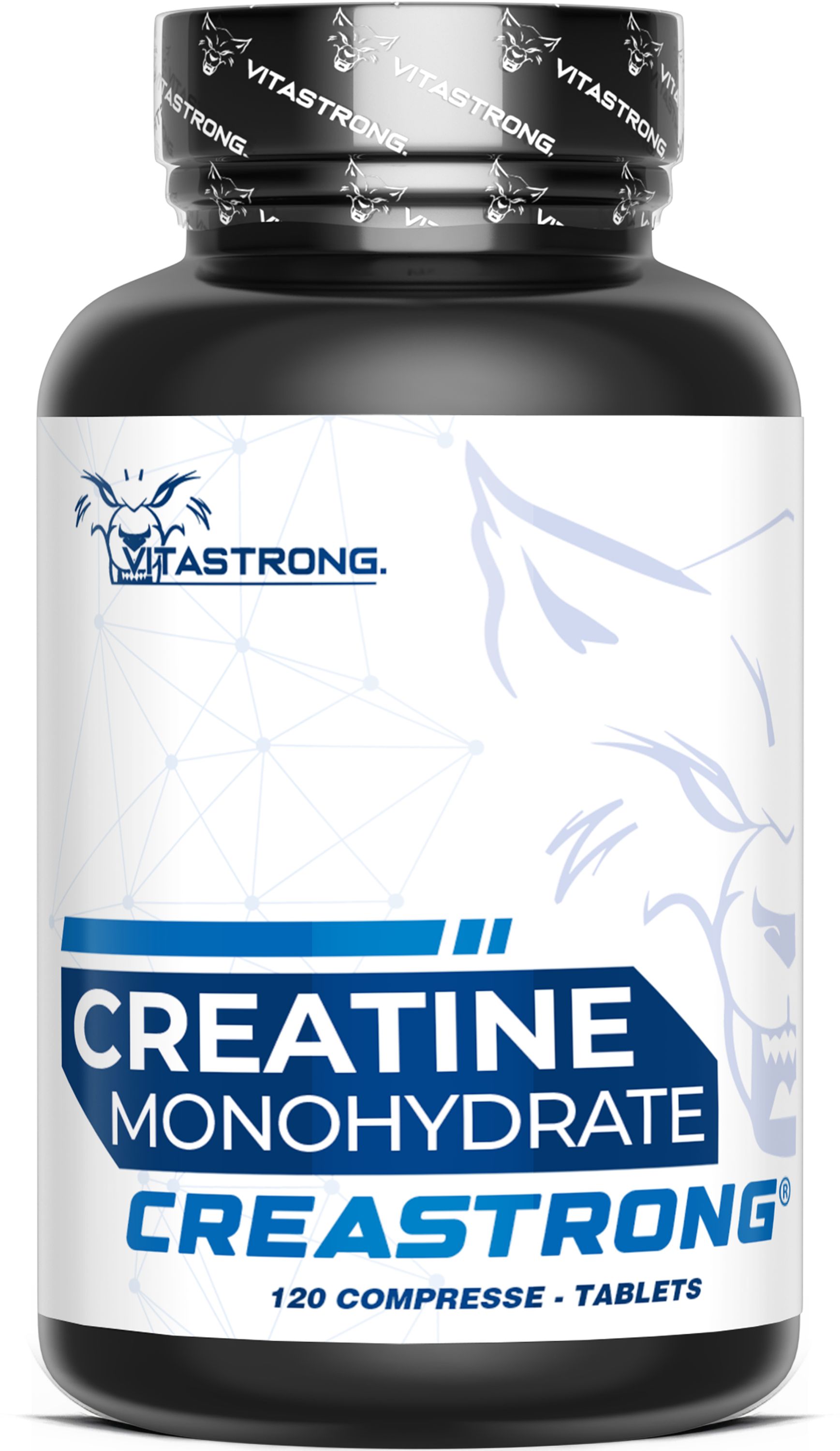 Vitastrong Creatina Creastrong® - 120 Compresse, Forza E Potenza