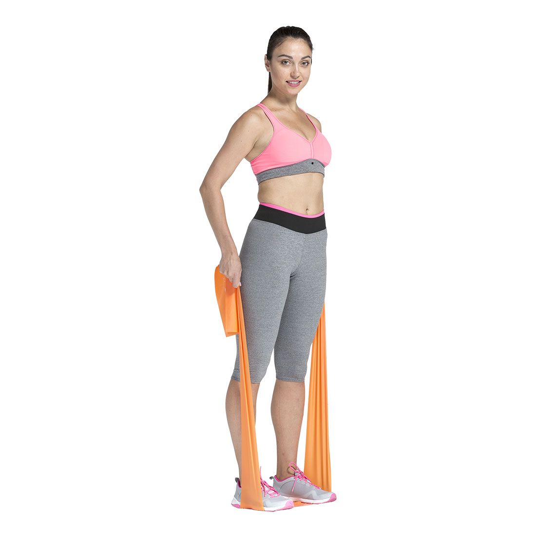 Elastico Espandibile in Lattice Arancione - 3mm