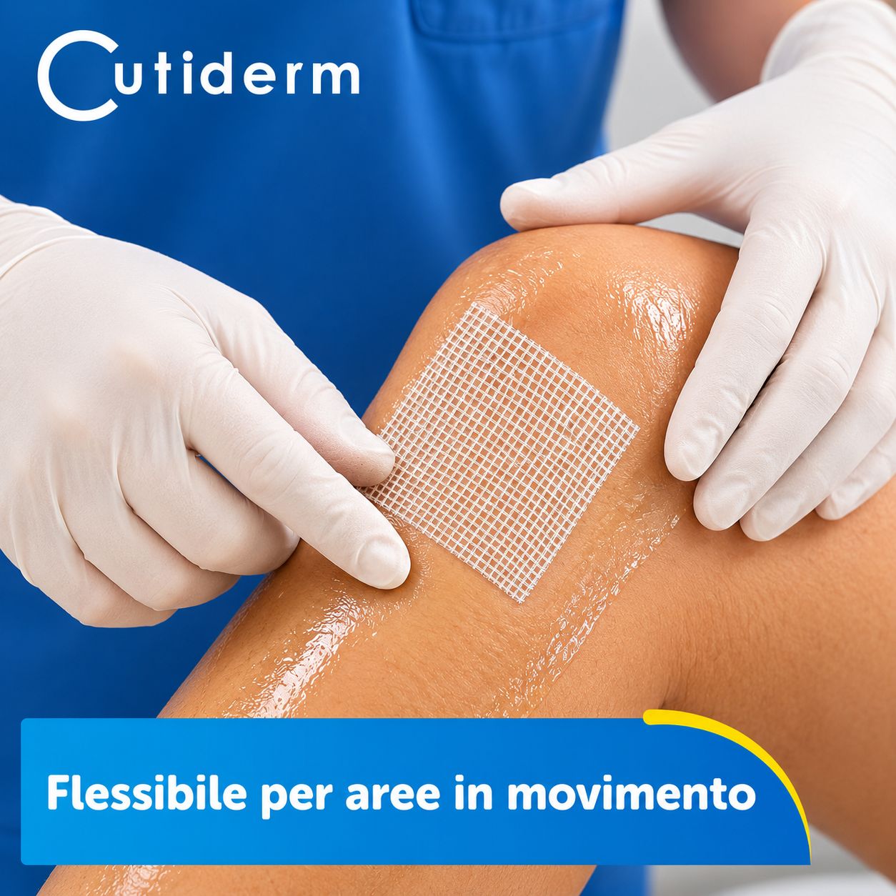 Compresse sterile in garza paraffinata 5 cm x 5 cm Cutiderm