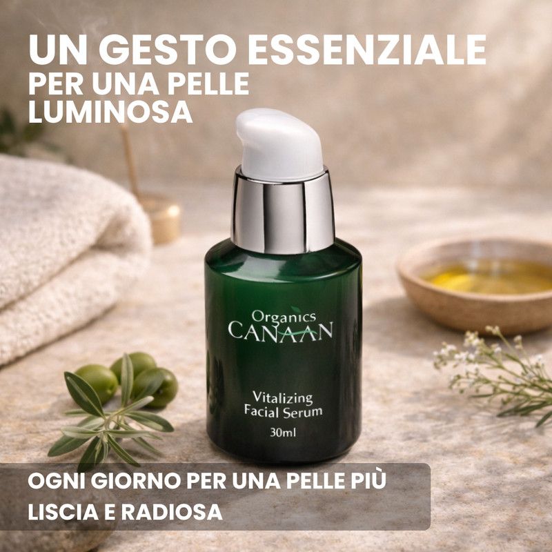 Canaan - Siero Viso Vitalizzante all’Olio di Oliva