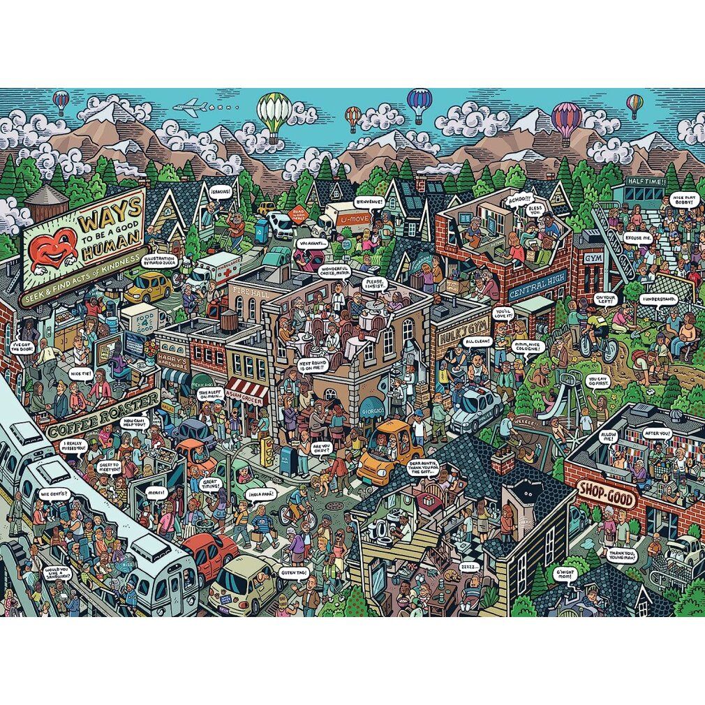 Puzzle ravensburger Gentilezza quotidiana xl 750 pezzi