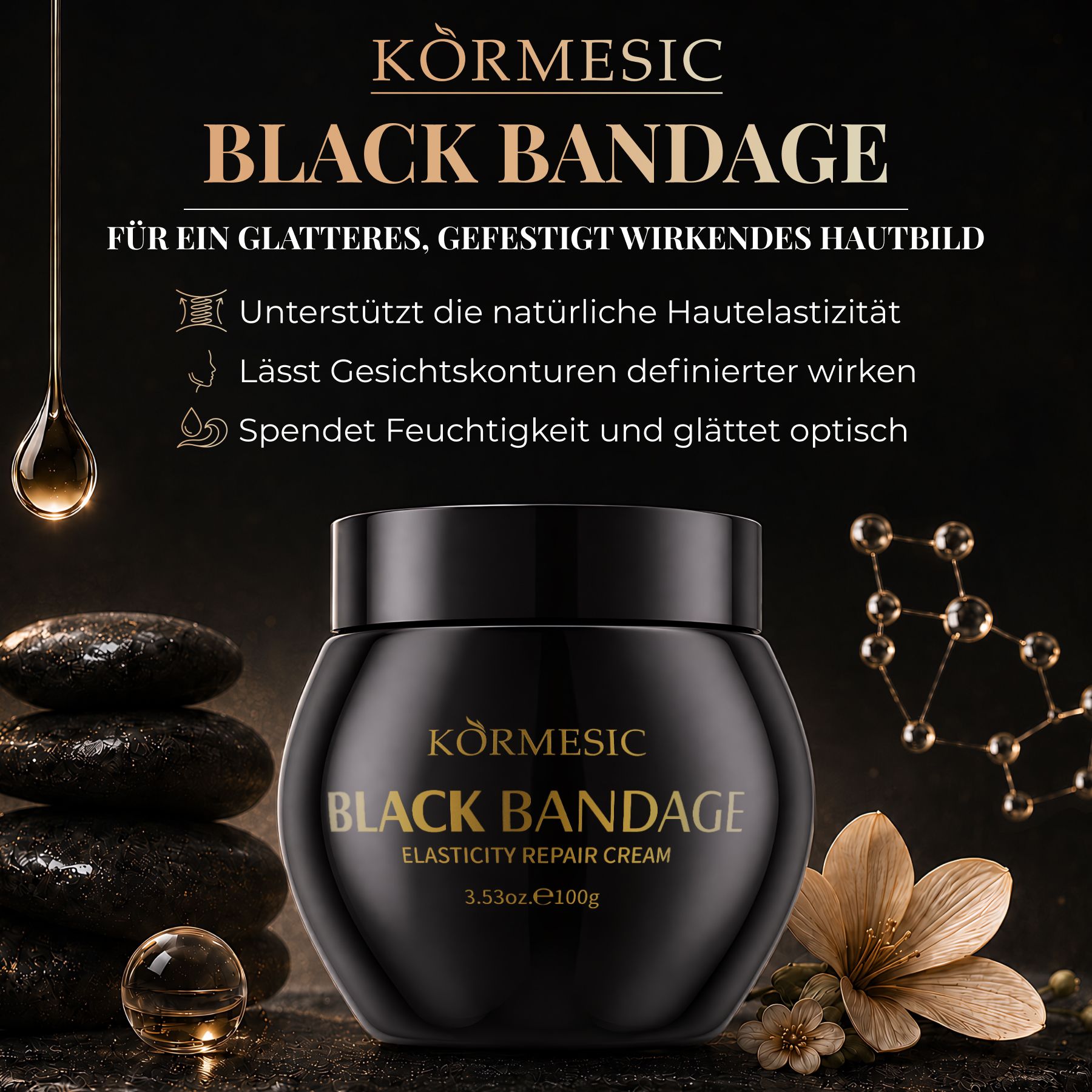 KORMESIC Crema viso rassodante e idratante con complesso peptidico