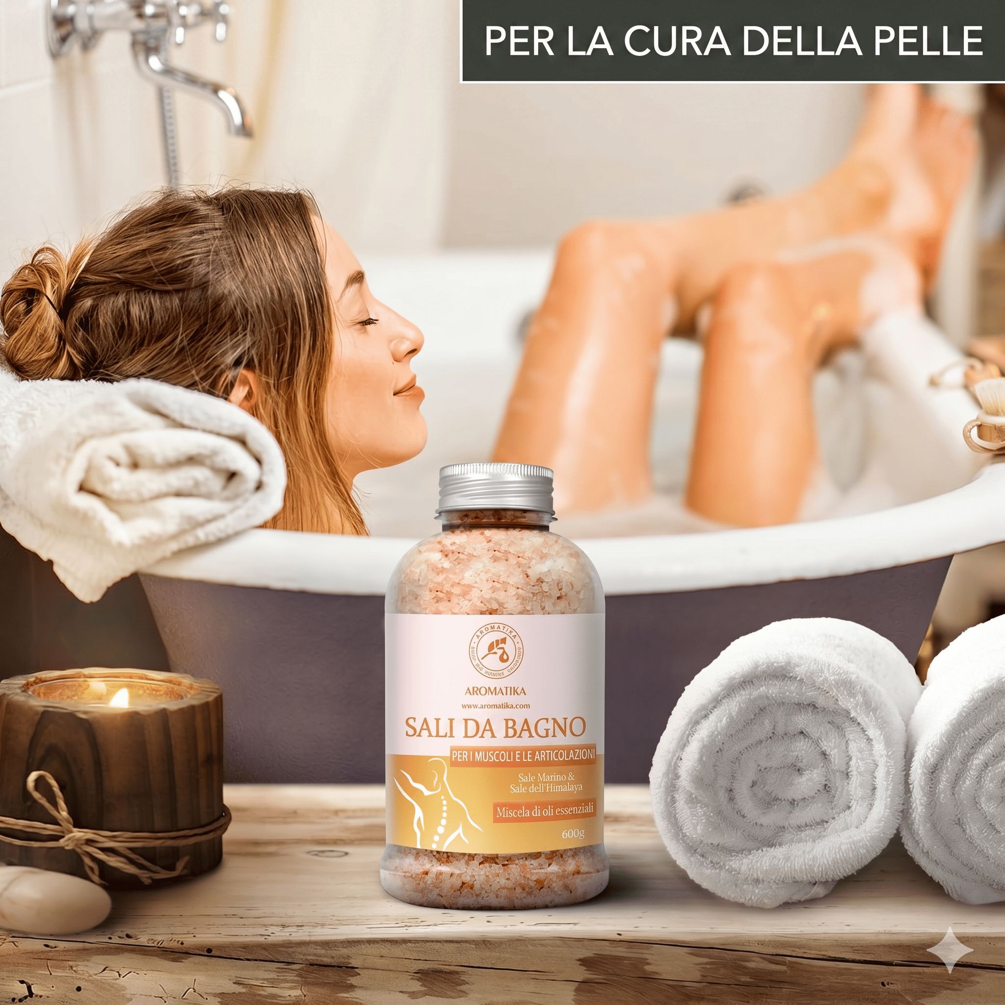 Sale da bagno AROMATIKA per articolazioni e muscoli