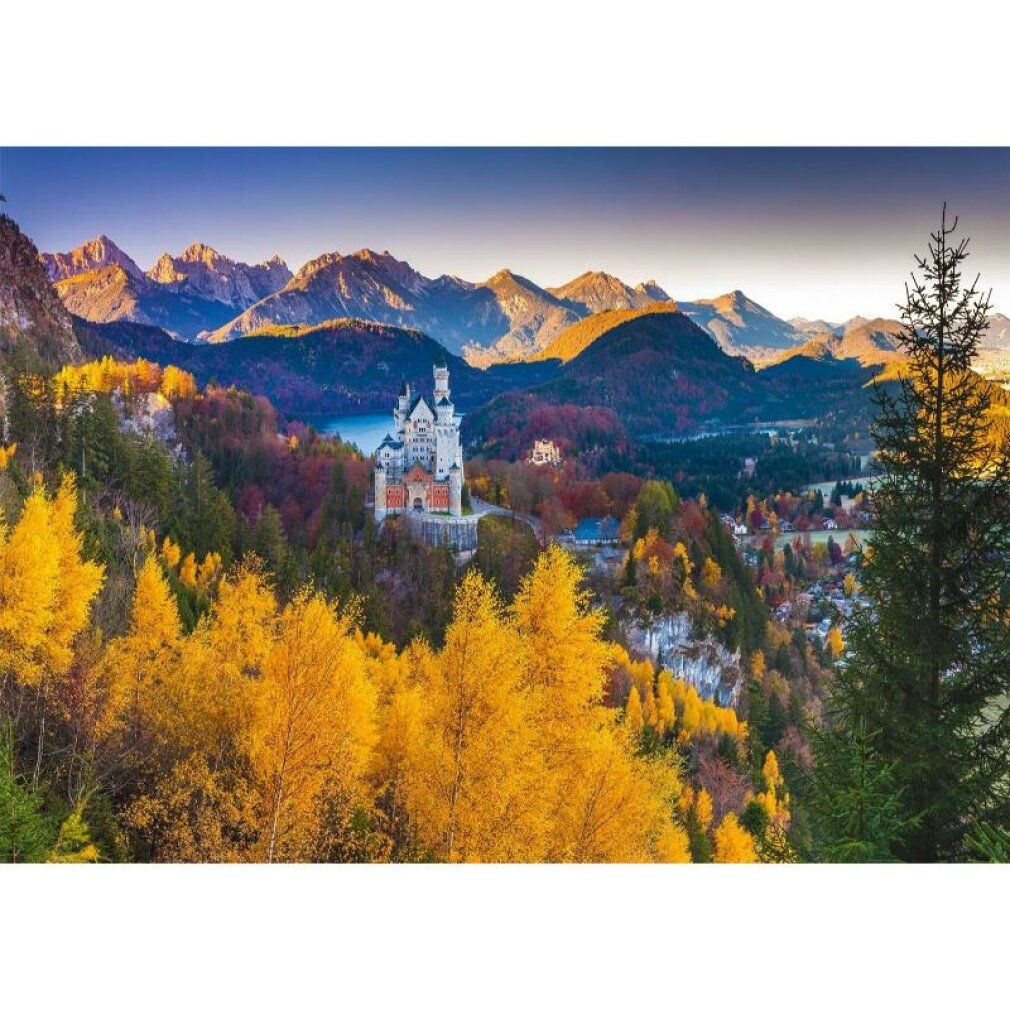 Puzzle da 1000 Pezzi - Neuschwanstein in Autunno