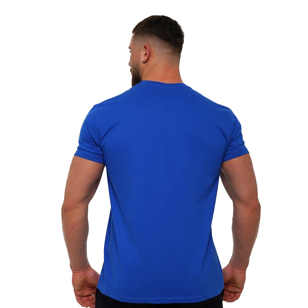 GymBeam T-shirt uomo regular Willpower blu royal