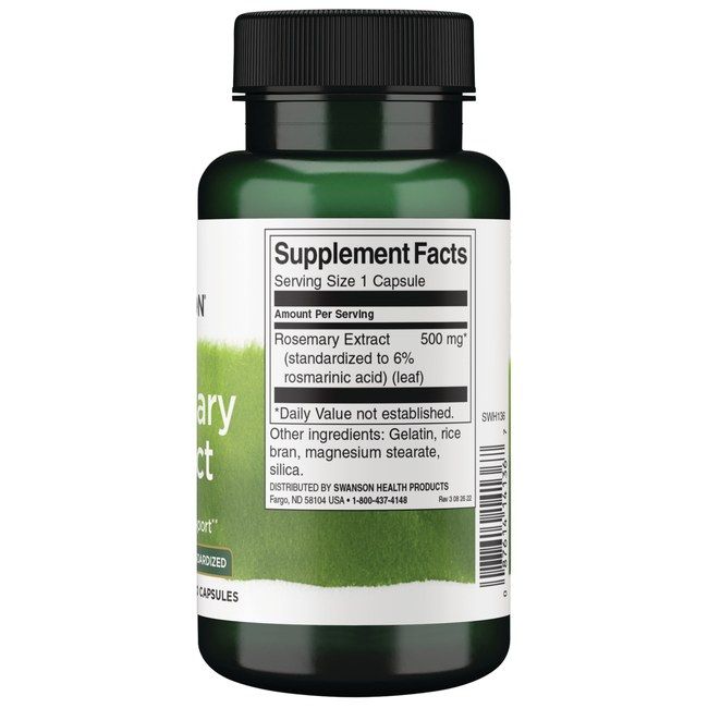 SWANSON Estratto di Rosmarino 500 mg