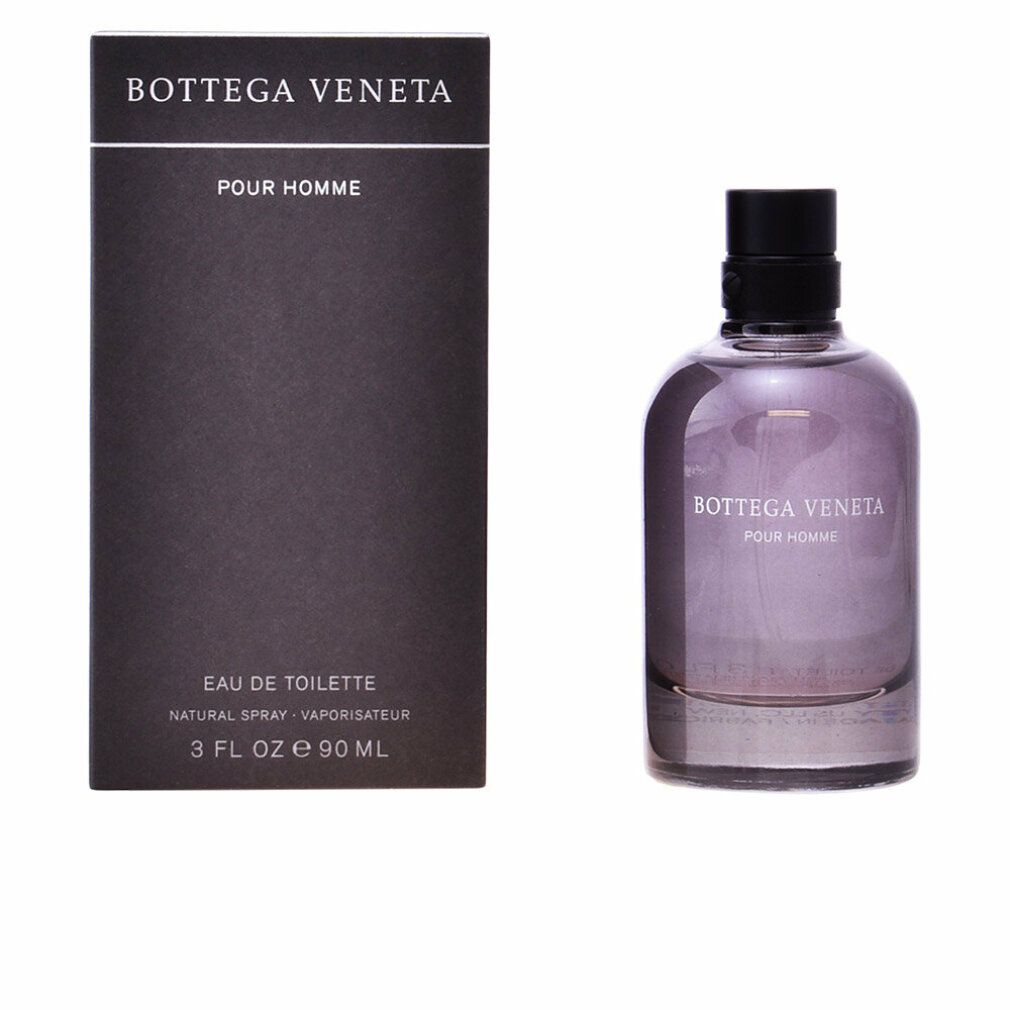 Bottega Veneta Pour Homme Eau de Toilette. Flacone e confezione. 3 FL OZ 90 ml.