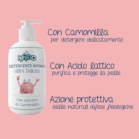 Kikido Kit Igiene Nascita con 3 Salviette, Shampoo, Detergente Intimo, e Bagnoschiuma