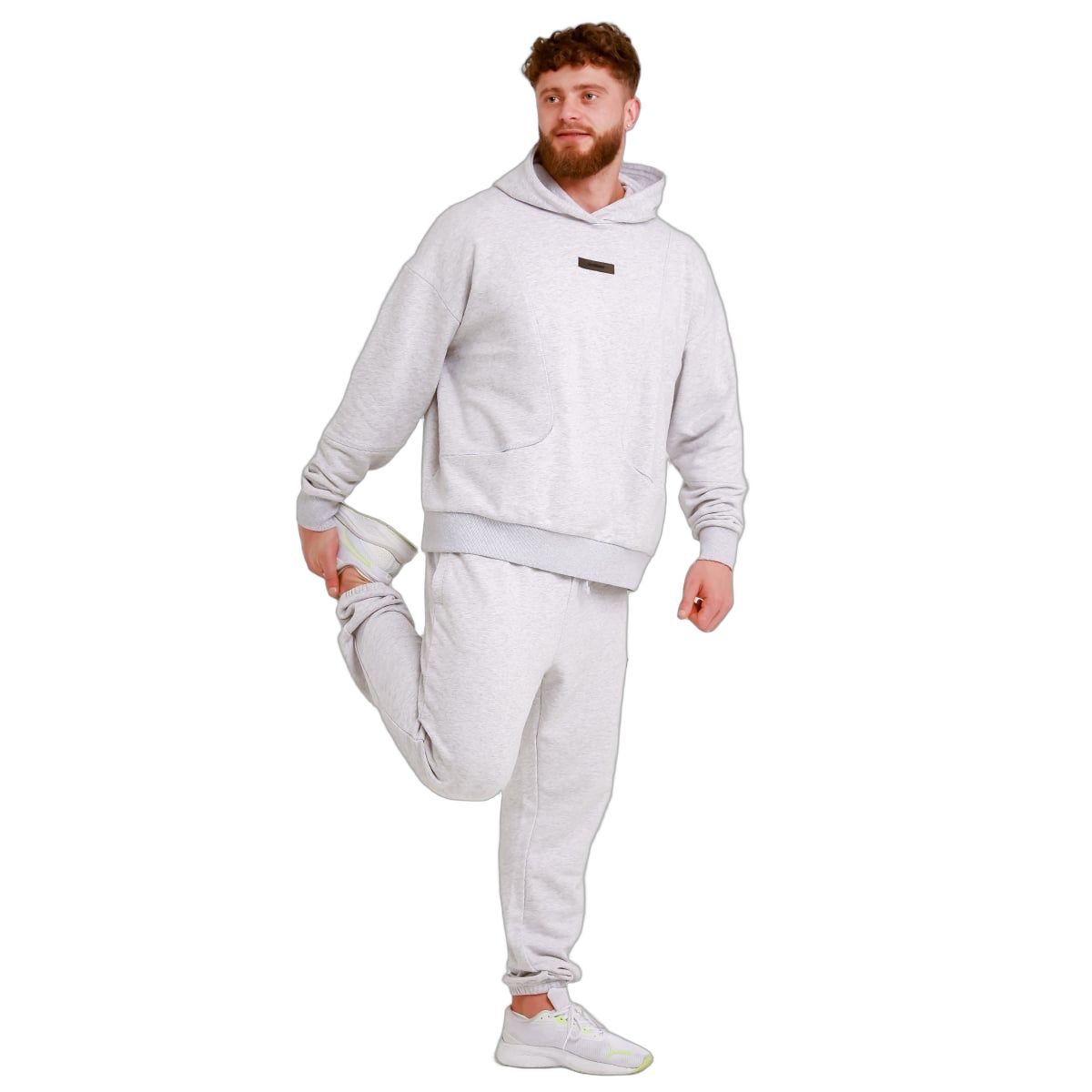 GymBeam Joggers uomo Unity Grey regular fit