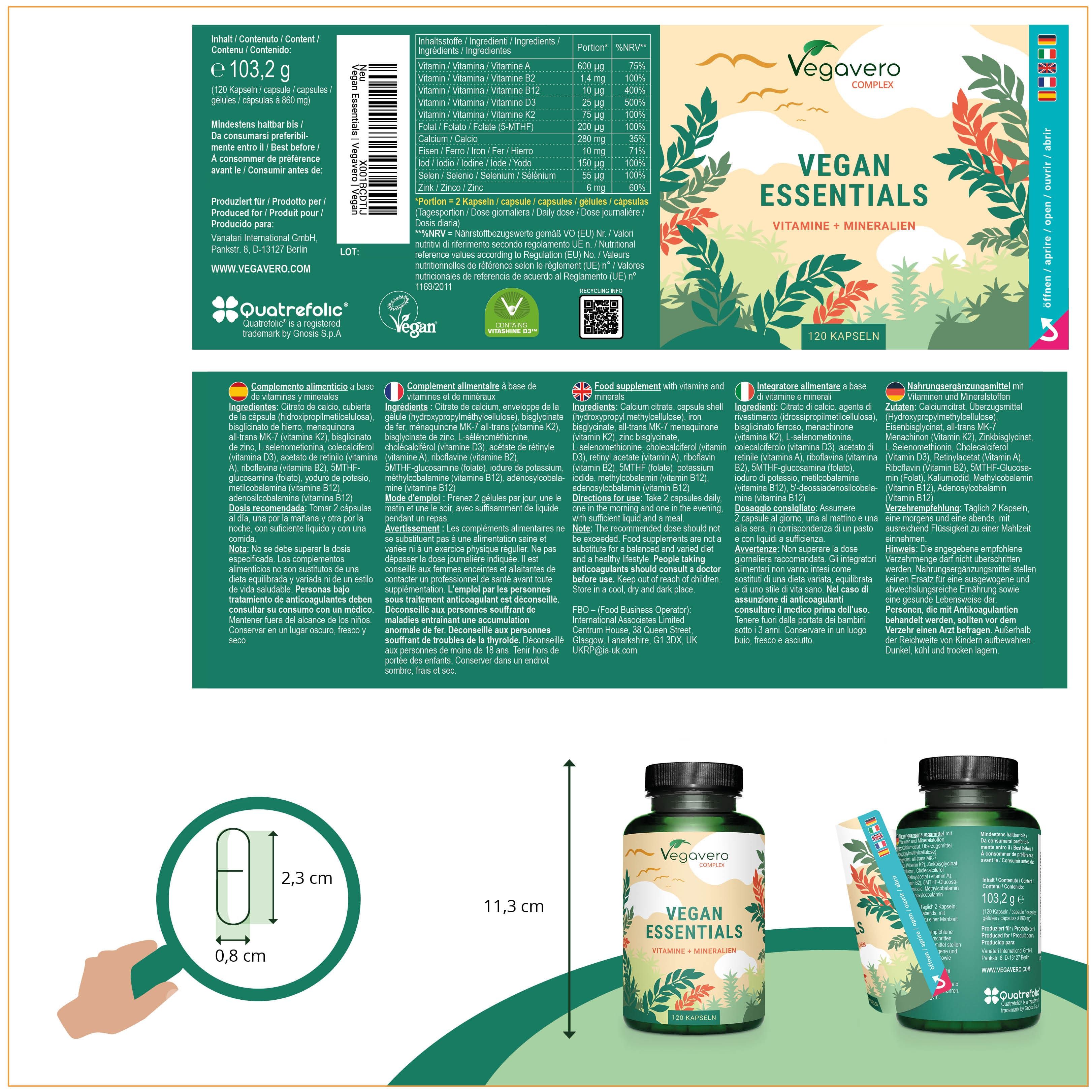 VEGAVERO Vegan Essentials Complex