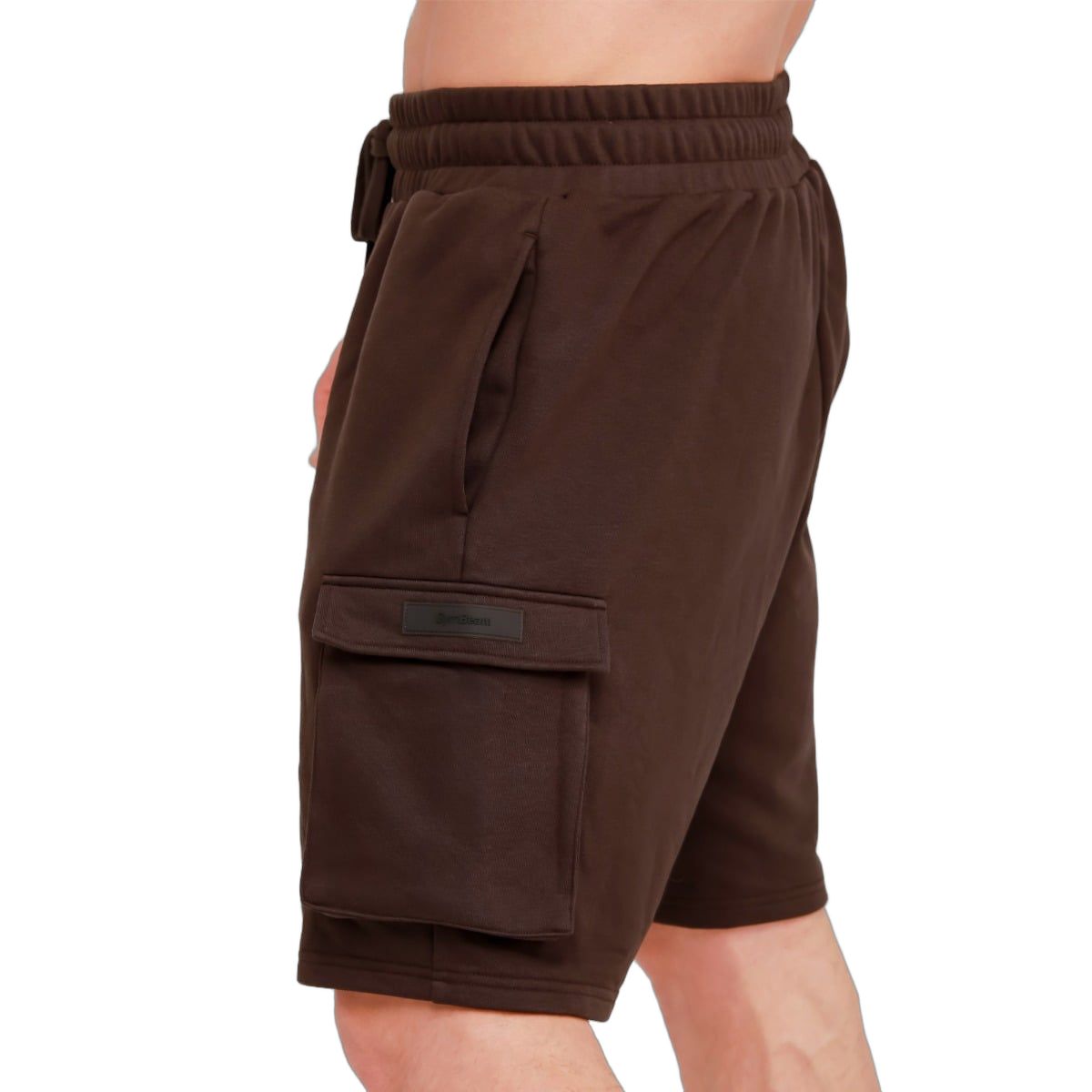 GymBeam Pantaloncini uomo Utility regular cargo marrone