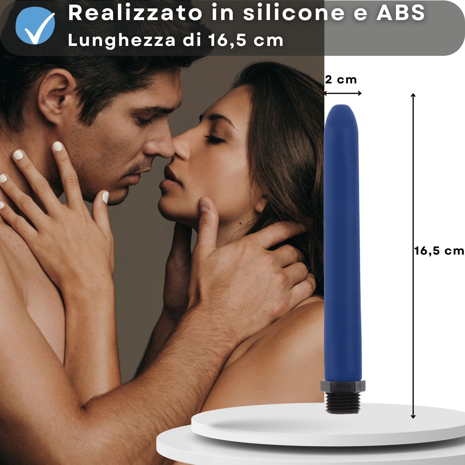 Lovelyness - Accessorio per doccia anale e intima - 15 cm