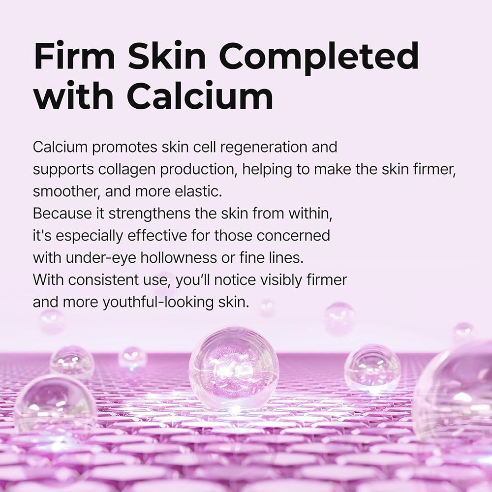 Dr. Melaxin Cemenrete Calcium Intense Cream, un barattolo di vetro con etichetta, texture cremosa all'interno.