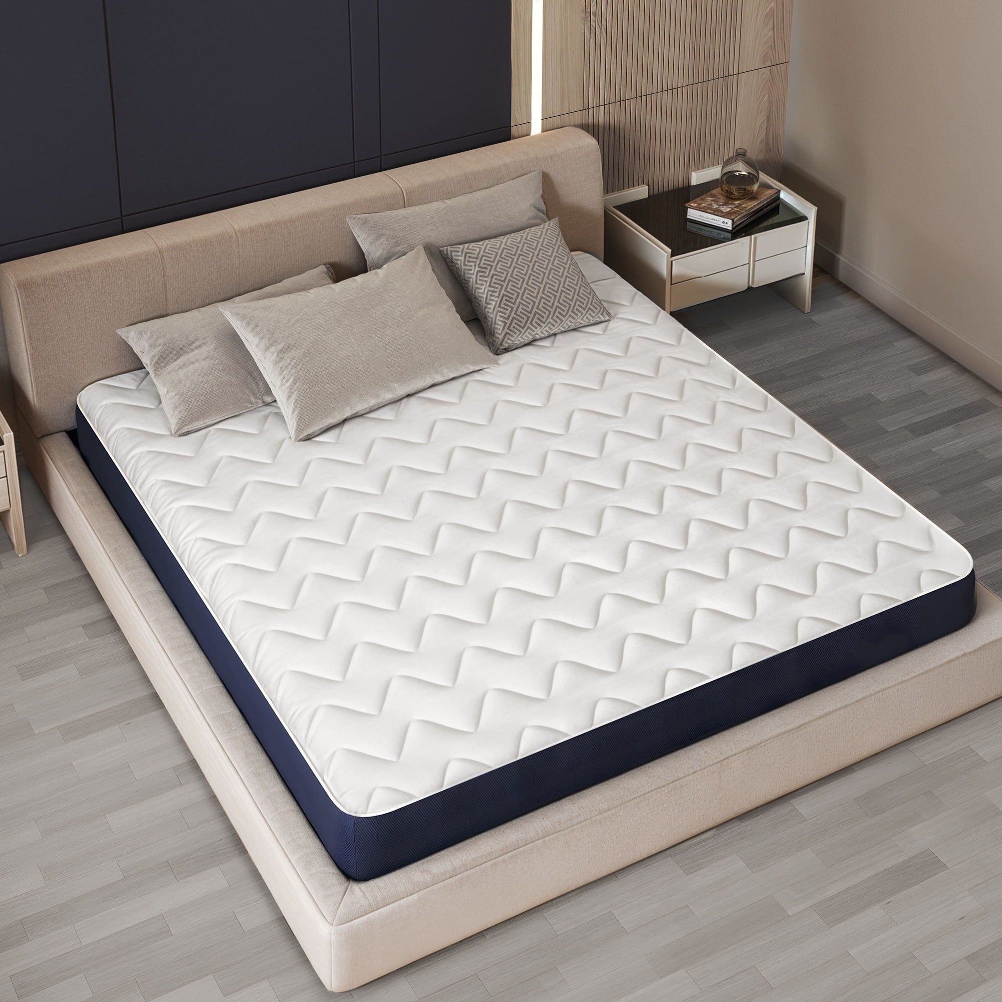 Materasso Una Piazza e Mezza 120x200 in Waterfoam Ipoallergenico, 30 cm ESSENTIAL